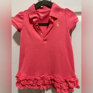 Ralph Lauren Polo dress for baby girl, Size 12 months